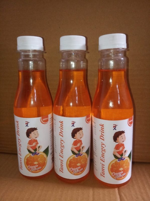 Tanvi Energy Drink 200ml Orange Flavour